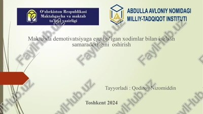 mahalliy adabiyotlar — PPTX