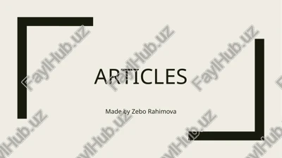 articles — PPTX