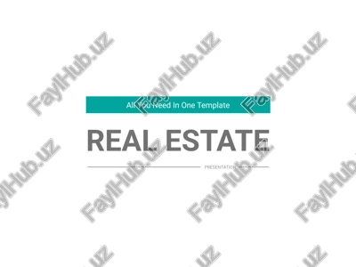 real estate presentation — PPTX