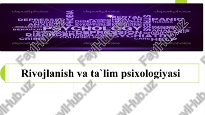 vigotskiyning kognitiv nazariyasi — PPTX