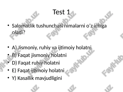 sog‘lom ovqatlanish tamoyillaridan — PPTX
