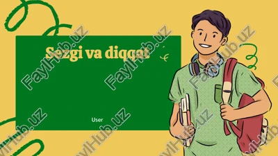 sezgi va diqqat — PPTX