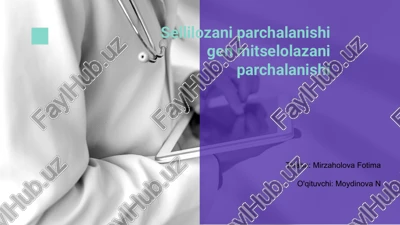 sellilozani parchalanishi gen mitselolazani parchalanishi — PPTX
