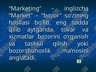 marketing — PPT