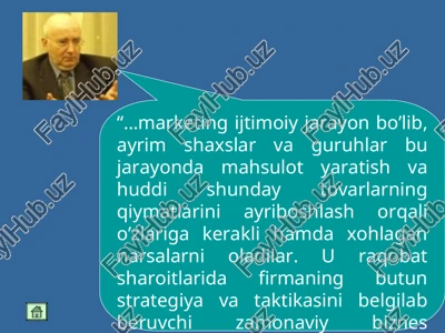 marketingning ahamiyati — PPT