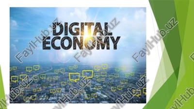 raqamli iqtisodiyot — PPTX