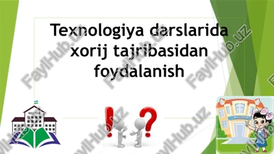 yaponiya ta’lim tizimi — PPTX