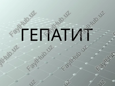 gepatit — PPTX