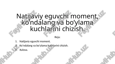 natijaviye guvchi moment — PPTX