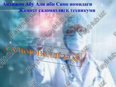jamoat salomatligi texnikumi — PPT