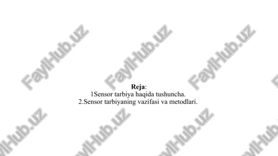 jismoniy rivojlanish va sog'lom turmush tarzi — PPTX