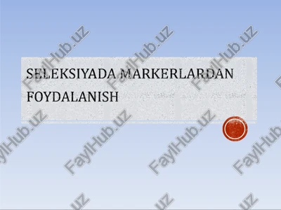 seleksiyaningahamiyativa — PPTX