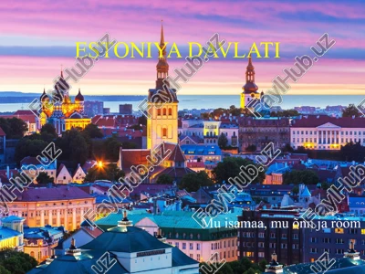 estoniya davlati — PPTX