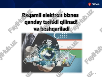 raqamlielektronbiznes — PPTX