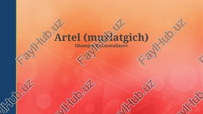 zamonaviy sovutgichlar — PPTX