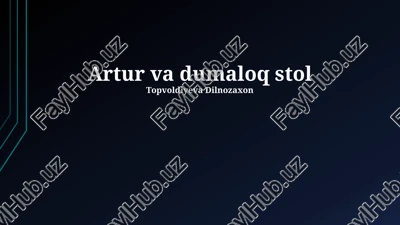 davra suhbatining qulashi — PPTX