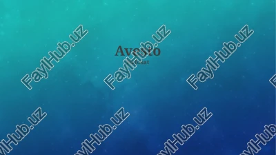 avesto — PPTX