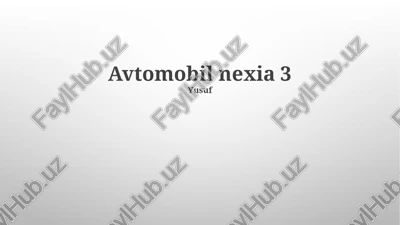 nexia 3 — PPTX