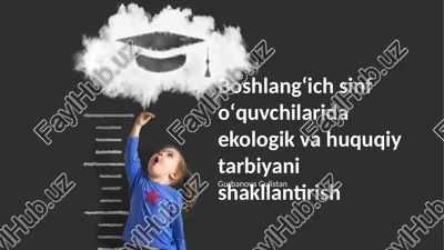 ekologik va huquqiy tarbiya — PPTX
