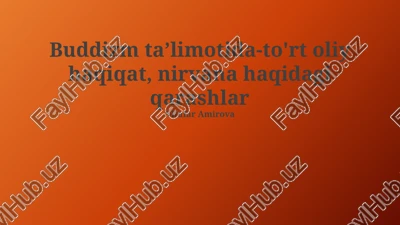 to'rt asil haqiqat — PPTX