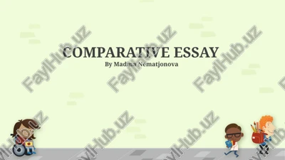comparative essay — PPTX