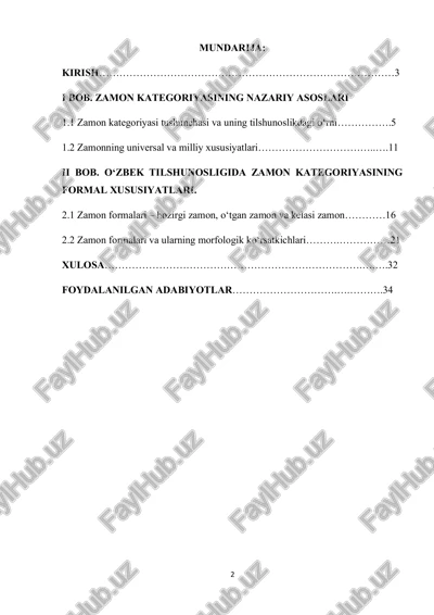 zamon kategoriyasi — PDF