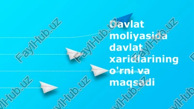 korrupsiyaga qarshi kurash — PPTX