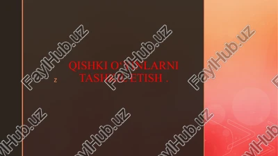 qishki oʻyinlarni tashkil etish. — PPTX