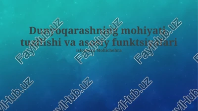dunyoqarashning mohiyati, tuzilishi va asosiy funktsiyalari — PPTX