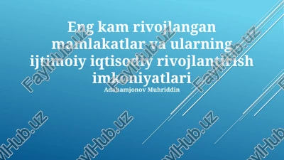 surunkali kasalliklarning oldini olish dasturlari — PPTX
