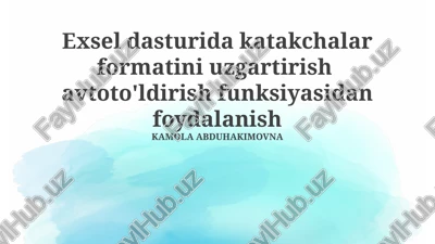 avtomatik to'ldirish funktsiyasi — PPTX