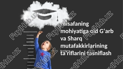 falsafaning mohiyati — PPTX