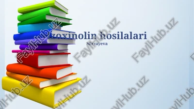 izoxinolin hosilalari — PPTX