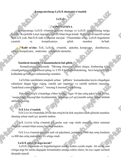 latex — DOCX