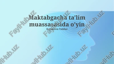 zamonaviy texnologiyalar — PPTX