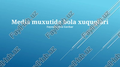 media muxutida bola xuquqlari — PPTX