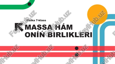 massa hám onıń birlikleri_5e — PPTX