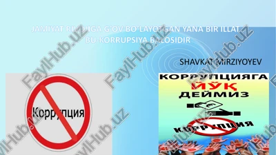 korrupsiya — PPTX