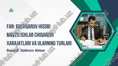 boshqaruv hisobi — PDF