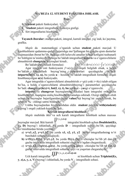 student paketi — DOCX