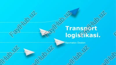 transport logistikasi — PPTX