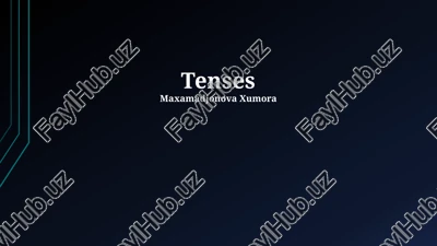tenses — PPTX