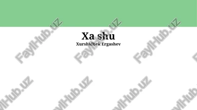 xia kitobi — PPTX