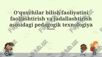 pedagogik texnologiya — PPTX