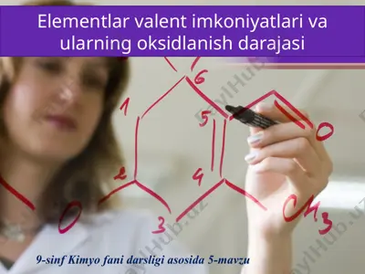 elementlar valent imkoniyatlari va ularning oksidlanish darajasi. 9 - sinf — PPTX