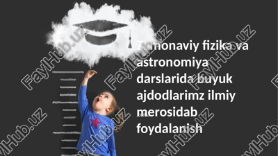 buyuk ajdodlarimizning ilmiy merosi — PPTX