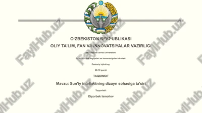 sun'iy intellekt dizayn — PPTX