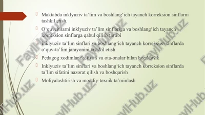 inklyuziv ta'lim strategiyalari — PPTX