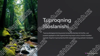 tuproq ifloslanishi — PDF