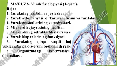 yurakfiziologiyasi(1-qism) — PPTX
